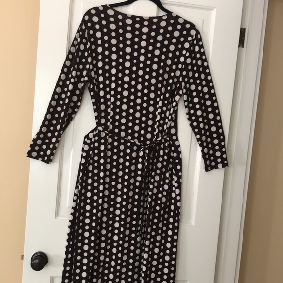 Wrap Dress - Polka Dots - Picture 5 of 5